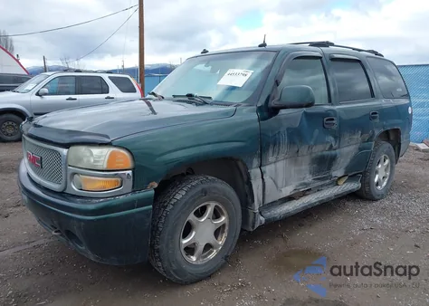 2003 GMC Yukon Denali из США, поврежденный, VIN 1GKEK63U23J195331